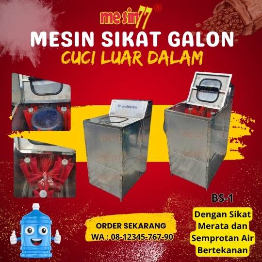 mesin sikat galon