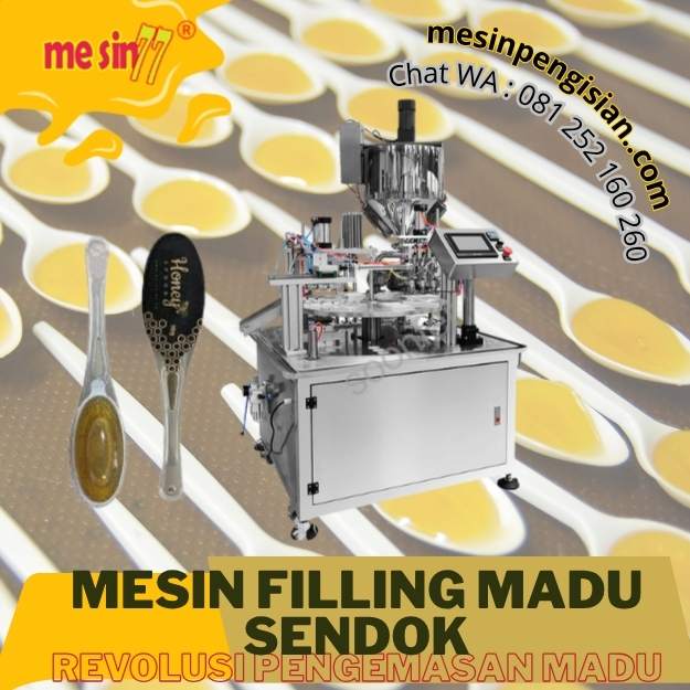 mesin filling madu sendok