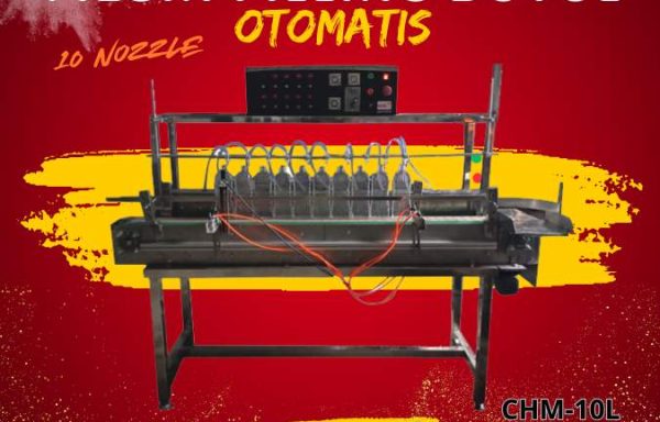 CHM-10L Mesin Filler Botol Otomatis untuk Cairan dan Minyak – Buatan Lokal