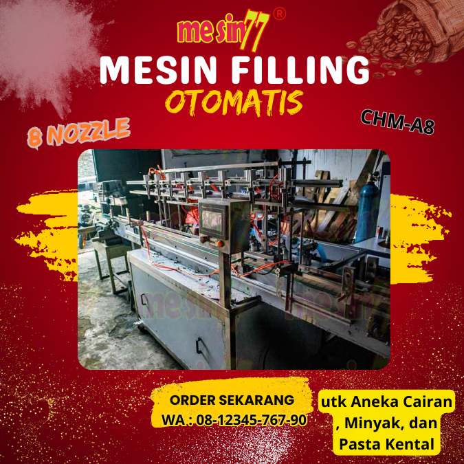 mesin filling 8 nozzle