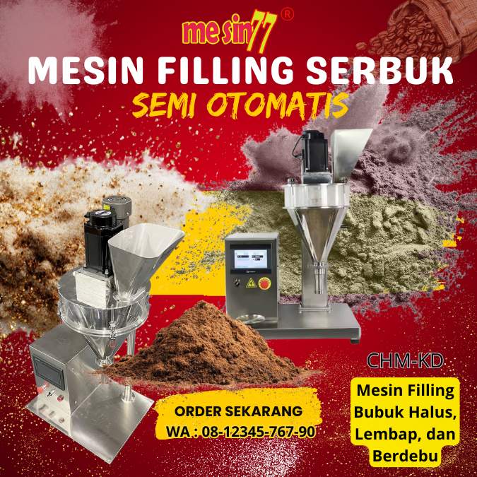 mesin filling serbuk