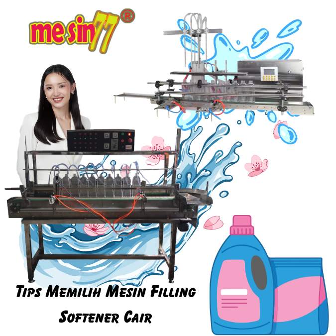 mesin filling softener cair