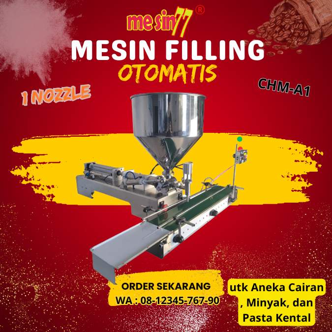 mesin pengisian 1 nozzle