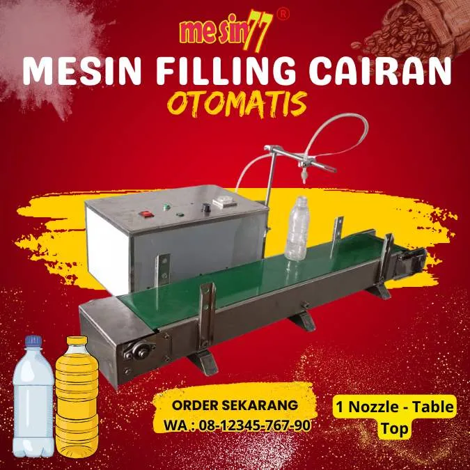 mesin filling cairan otomatis
