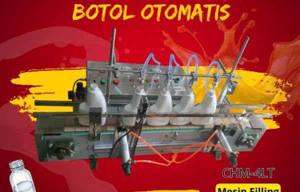 CHM-4LT Mesin Pengisi Cairan Botol Otomatis