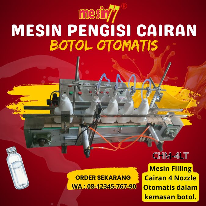 mesin pengisi cairan botol